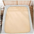 thumbnail image 2 of Twin Fitted Sheet Only, Softest 400 Thread Count 100% Cotton Sateen, Fits Upto 8" Deep Pocket, All-Around Elastic, White, 2 of 3