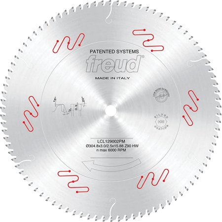 UPC: 0008925062202 | Freud Genuine OEM Replacement Saw Blade # LCL7M10004