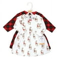 thumbnail image 2 of Hudson Baby Infant and Toddler Girl Cotton Dresses, Fancy Rudolph, 18-24 Months, 2 of 4