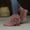 Pink, variant on Jsaierl Women's Western Tassel Cowboys Ankle Boots, Retro Fringe Pointy Toe Chunky Low Heel Cowgirls Ankle Booties Mid Calf Riding Boots Retro Wide Calf Ankle Booties Short Boots Winter Shoes
