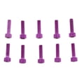 thumbnail image 2 of 10pcs Metric M6 Thread Hex Socket Head Cap Screws assortment set Motorcycle Accessories,, 2 of 9