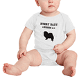 thumbnail image 2 of Every Baby Needs A Chow Chow Dog Funny Baby Bodysuit For Boy Girl 0-3 Months, 2 of 5