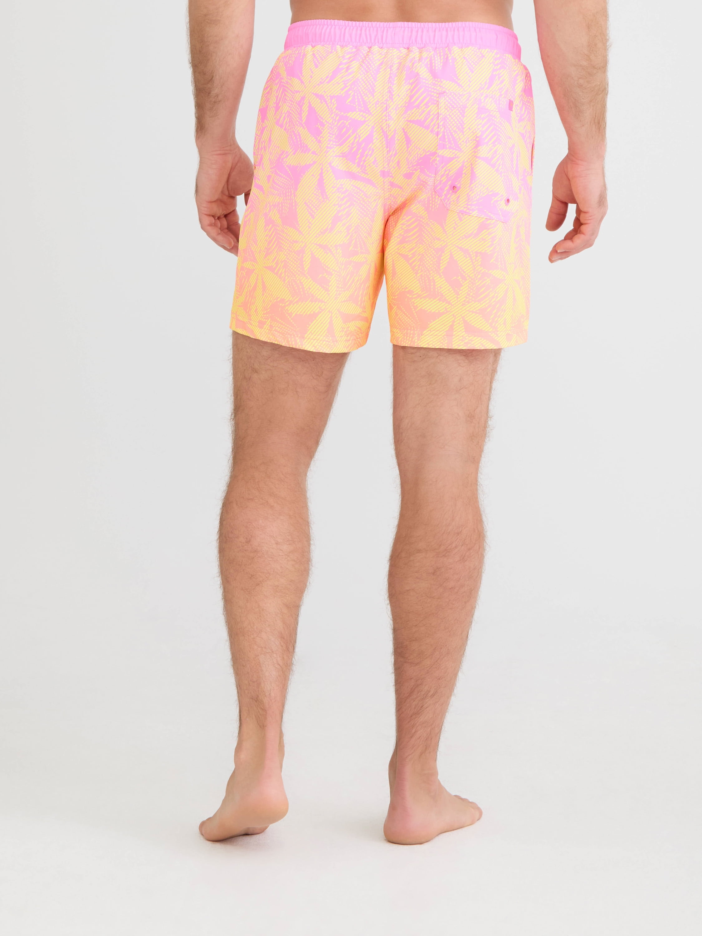 Birdie Bound Men's & Big Men's Swim Trunks with 2-In-1 Liner, Sizes S-3XL