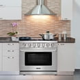 thumbnail image 6 of KOSTCH 36in Freestanding Natural Gas Range in Stainless Steel with 6 Sealed Burners and 6.0 Cu.ft. Oven, 110V, 6 of 9