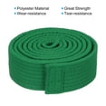 thumbnail image 3 of Uxcell Polyester Taekwondo Colored Ranking Belt For Practitioners Green 1.57"x5.9', 3 of 5