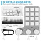 thumbnail image 2 of Teclado Actualdo Programable Compatible Con Diente USB High Precision Keypad para PC Laptop Blue Red, 2 of 9