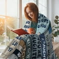 thumbnail image 2 of to My Daughter in Law Gifts, Daughter in Law Gift Ideas, Gifts for Daughter in Law, Future Daughter in Law, Mother''s Day, Valentine''s Day, Christmas Flannel Blanket Bed Warm Quilt 60x80 Inch, 2 of 6