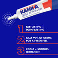 thumbnail image 4 of Kank-A Triple Action Maximum Strength Canker Sore Gel, Benzocaine Mint Flavor, 0.42 oz, 4 of 13