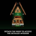 thumbnail image 6 of LEGO Ideas A-Frame Cabin Building Set for Adults - Detailed DIY Miniature House Model Kit, Ages 18+ Years - Gifts for Men & Women - 21338, 6 of 9
