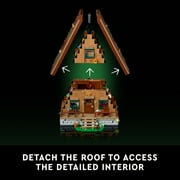 LEGO Ideas A-Frame Cabin Building Set for Adults - Detailed DIY Miniature House Model Kit, Ages 18+ Years - Gifts for Men & Women - 21338