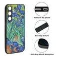 thumbnail image 2 of WIRESTER Shockproof Soft Rubber Cover Case for Samsung Galaxy S24 FE 6.7", Irises Vincent Van Gogh, 2 of 5