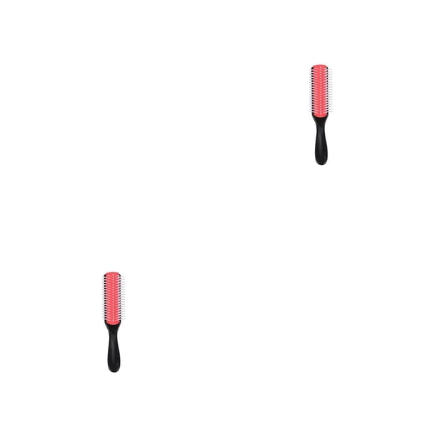 Guardurnaity Peine para el cabello con estilo, accesorios de modelado, herramientas de barbería para salón, cepillo de instrumento de peluquería, peines L 2piezas Guardurnaity CBP270967