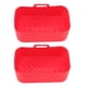 thumbnail image 4 of Juego de cestas y revestimientos antiadherentes para freidoras de silicona para altas temperaturas, incluye cepillo, perfecto para freidoras de 8 cuartos de galón, color rojo, 4 of 8