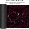 thumbnail image 6 of Topographic Contour Gaming Mouse Pad 31.5x11.8in Extended Large Desk Mat Multiple Patterns & Sizes Perfect Gift for Gamers & Office Workers, 6 of 6