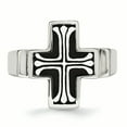 thumbnail image 4 of Primal Steel Stainless Steel Enameled Cross Ring, 4 of 11