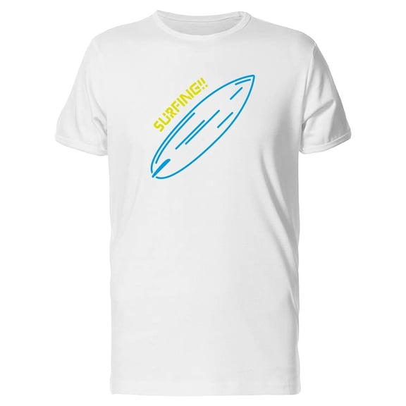Surfing! Surfboard Lovers Tee Men's -Image by Shutterstock
