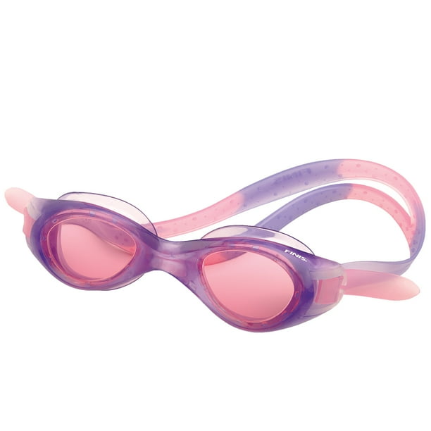 FINIS Nitro Pink and Purple Swim Goggles for Children