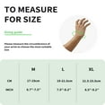 thumbnail image 3 of JIUFENTIAN Wrist Brace Hand Wrist Support Gloves Sleeve Compression Wrist Wraps Guard for Carpal Tunnel Relief, Sprain, Injuries-L, 3 of 6