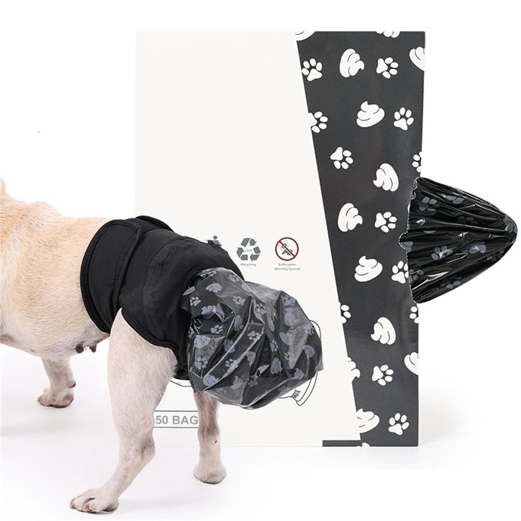 lanema Pet Pants Underwears Diaper with Poop Bag Female Dogs Underwears Suitable for Dog Pants Diaper for Elderly