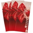thumbnail image 6 of Beautiful Heart Bowknot Dish Towels Set of 1, Valentines Day Washable Tea Towels Dishcloths Lint-Free 18x28 Inch Fast Drying for Home Kitchen Clean, 6 of 7
