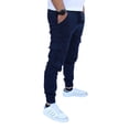 thumbnail image 4 of Jogger cargo de gabardina stretch John Silver Corte skinny color azul marino, 4 of 4
