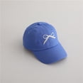 thumbnail image 5 of Children Baseball Cap Girls' Sweet Bow Embroidered Hat Summer Outdoor Sun Hats, 5 of 9