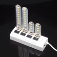 thumbnail image 3 of Mini Lampe de Chevet Portable USB DC 5V 3 8LEDs pour Armoire, Table, Lecture, 3 of 10
