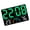 Green light, variant on Large Screen Digital Clock With Temperature Alarm Timers Function Clear Display For Home Office Kitchen Wall