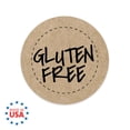 thumbnail image 6 of Gluten Free Kraft Stickers / 500 Brown Kraft Circle Labels Per Roll / 1" Round Food Labels Labels / Food Allergy Sticker Seals, 6 of 6