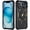 Black, variant on for iPhone 15 Case with Sliding Camera Cover, Compatible with MagSafe, Rugged Shockproof Bumper Cases Heavy-Duty Magnetic Protective Phone Cover for iPhone 15, Blue
