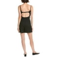 thumbnail image 2 of Rebecca Taylor womens  Linen-Blend Mini Dress, 12, Black, 2 of 3