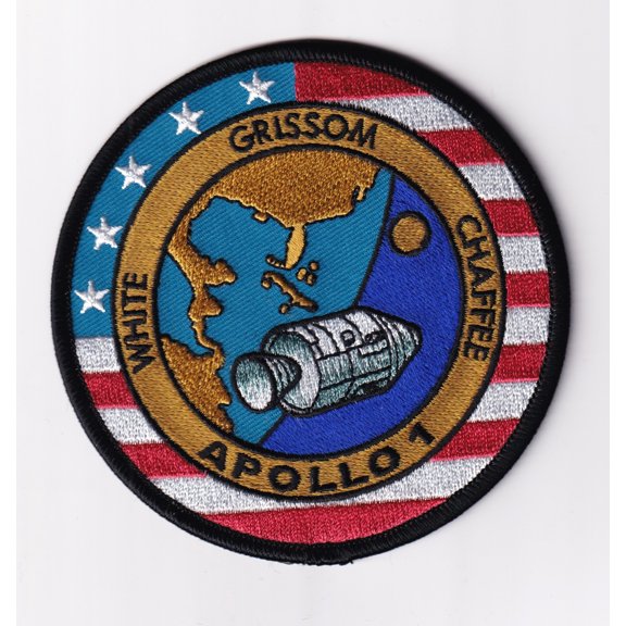 Apollo 1 Patch Sew On, 4"