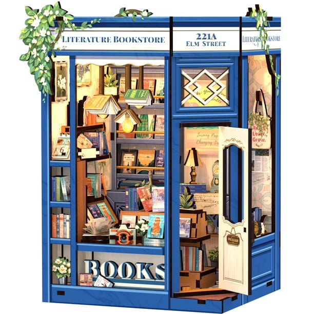 Kit de casa de muñecas en miniatura CUTEBEE para adultos