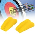 thumbnail image 4 of 2Pcs Archery Bow String Damper,Durable Rubber Noise Vibration Reduction Bow Limbs Stabilizer Bow String Groove Damper, 4 of 8