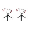 thumbnail image 2 of Justharion Metal Clamp On Fishing Rod Holder Bracket Rack Device for Canoe Raft Kayak Secure and Reliable water drop 2Set, 2 of 6