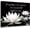 Black, variant on Zen Spa Floral Wall Art Grey Zen Stone Bamboo with Pink Water Lily Canvas Wall Art Yoga Meditation Room Decor Wall Decor for Office Bedroom Bathroom Home Ready to Hang 12L x 16W Inch
