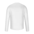 thumbnail image 5 of Aueoeo Men's T-Shirts,Men's Classic T-Shirt Fashionable Men's Printed Top With Long Sleeved Round Neck And Smiling Face Printed Top/Shirt Comfortable, Soft T-Shirt for Men On Clearance, 5 of 5
