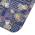 thumbnail image 5 of Pioneer Flower Floral Print Pattern Kitchen Dish Drying Mat 1 Pack, Ultra Absorbent Microfiber Drainer Mat, 16"x18", 5 of 6