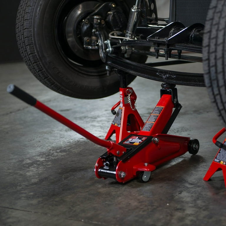Torin Big Red T82012 2 Ton Hydraulic Trolley Jack with Plastic