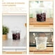 thumbnail image 3 of 6 recipientes de plástico transparente con tapa para helado, contenedores para almacenar alimentos, cubos redondos de plástico con asa., 3 of 7