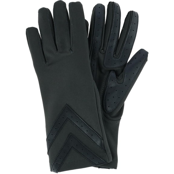 Isotoner Spandex Chevron Winter Driving Gloves (Women's)