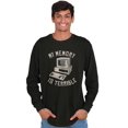 thumbnail image 5 of Memory Terrible Funny Gaming Gamer Long Sleeve TShirt Men Women Brisco Brands X, 5 of 6