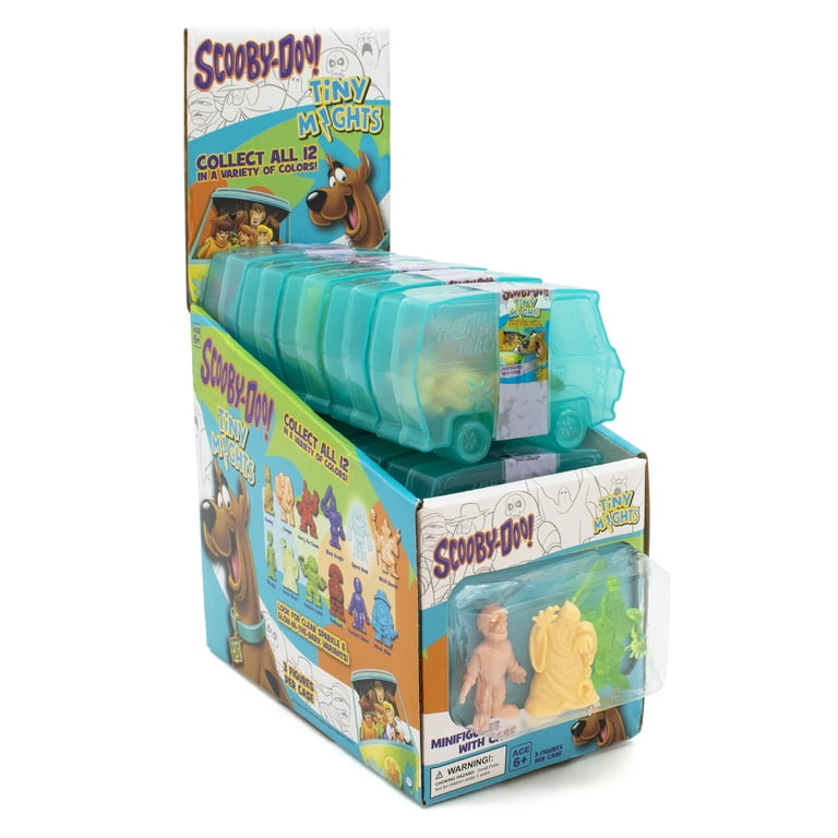 Warner Bros. Scooby Doo Tiny Mights Collectible Rubber Figures in