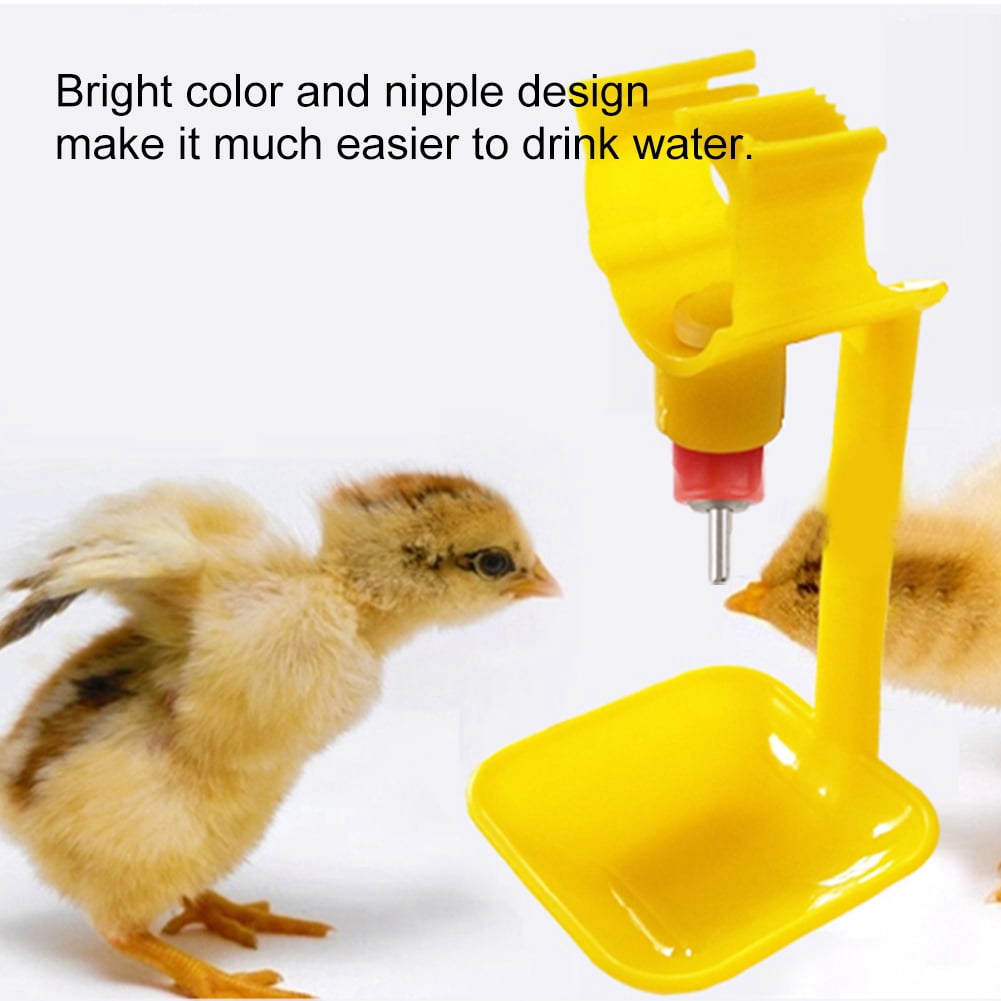 50 PCS Chicken Nipple Feeder Water Drinker Duck Hen Poultry for 3//4/'/'PVC