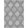 thumbnail image 2 of Addison Rugs Chantille Indoor/Outdoor Transitional Ikat Gray Washable Rectangle Rug, 9' x 12', 2 of 6