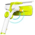 thumbnail image 4 of Nettoyeur de Fenêtre Télescopique en Aluminium, Outil de Nettoyage de Fenêtre à Angle Réglable Intelligent avec Raclette pour Fenêtre en Verre Double Face Externe, 4 of 6
