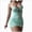 Light Green, variant on Lingerie for Women Sheer Ruched Bodycon Mesh Babydoll Halter Lingerie Chain Dress (Pink,M)