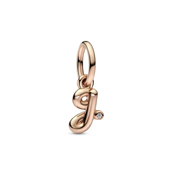 Pandora Letter G Script Alphabet Dangle Charm