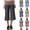 20# Black, variant on Women Striped Fold Over Waist Culottes Low Rise Wide Leg Flowy Cropped Gaucho Capri Pants Casual Yoga Lounge Summer Bottoms Wine M
