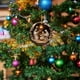 thumbnail image 3 of Decoraciones de Árbol de Navidad 15cm Ornamento de Cerámica Redonda Idea de Regalo de Vacaciones para Árbol de Navidad, 3 of 6